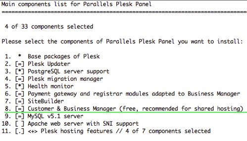 Customer & Business Manager (free, recommended for shared hosting)